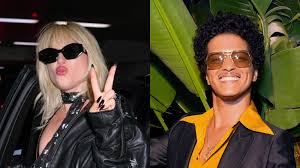 Bruno Mars and Lady Gaga